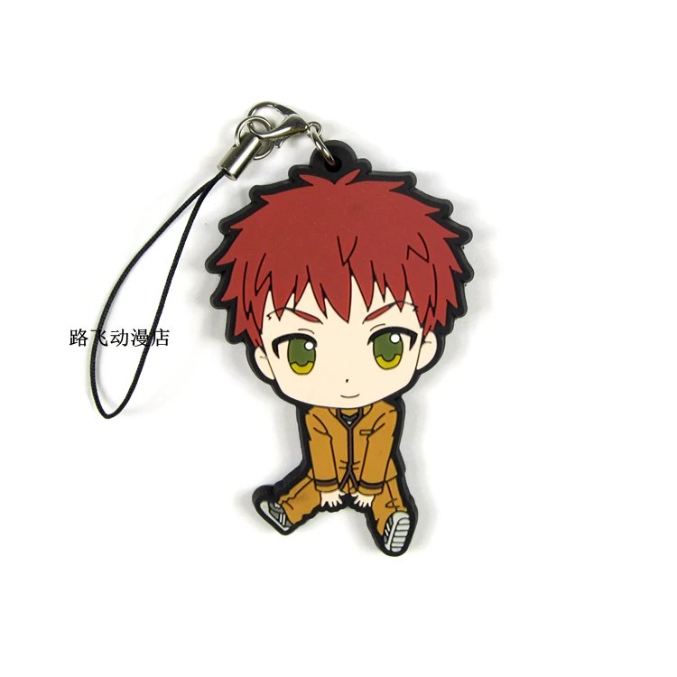 Fate/stay Night UBW Matou Sakura Gilgamesh Emiya Shirou фигурка героя аниме резиновый брелок кулон