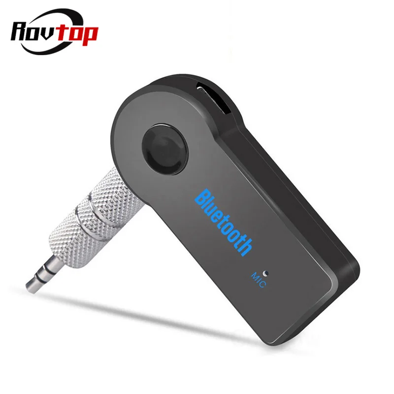 Rovtop Mini 3,5 мм разъем AUX аудио MP3 музыка Bluetooth приемник автомобильный комплект Беспроводной Громкая Связь Динамик Наушники Адаптер для iphone Z4