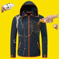fishing menwoman clothes tech hydrophobic clothing casual outdoor camping hooded jackets ice silk waterproof fishing clothes