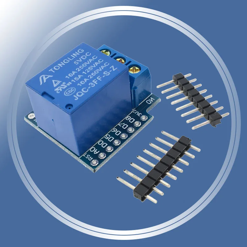 1 комплект Wemos D1 Мини Релейный Щит один канал релейный модуль для Arduino ESP8266