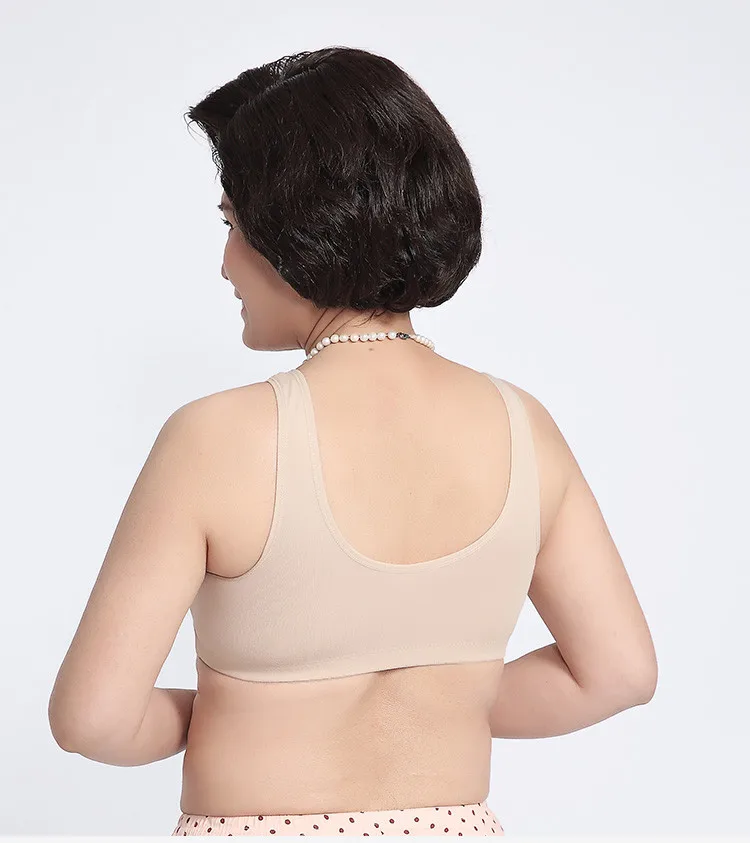 2017 среднего и пожилого возраста Женские беспроводной хлопчатобумажный