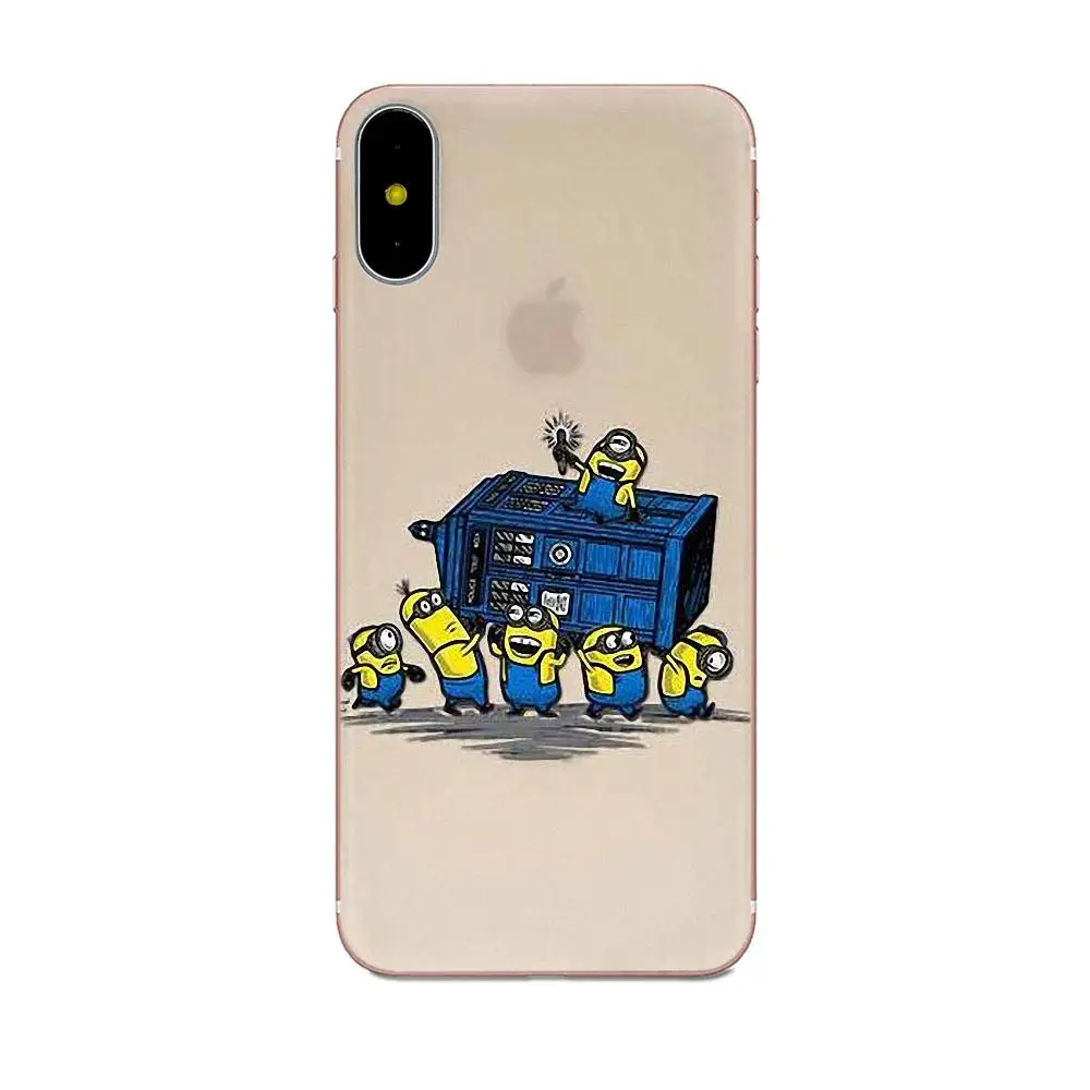 Мягкий чехол для телефона из ТПУ с цветочным рисунком Tardis Doctor Who Xiaomi Mi3 Mi4 Mi4C Mi4i Mi5 Mi