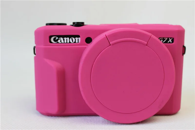 Красивая видеокамера для камеры Canon G7XII G7X II G7X mark 3 G7X III G5X II силиконовый чехол резиновый чехол для камеры защитный чехол