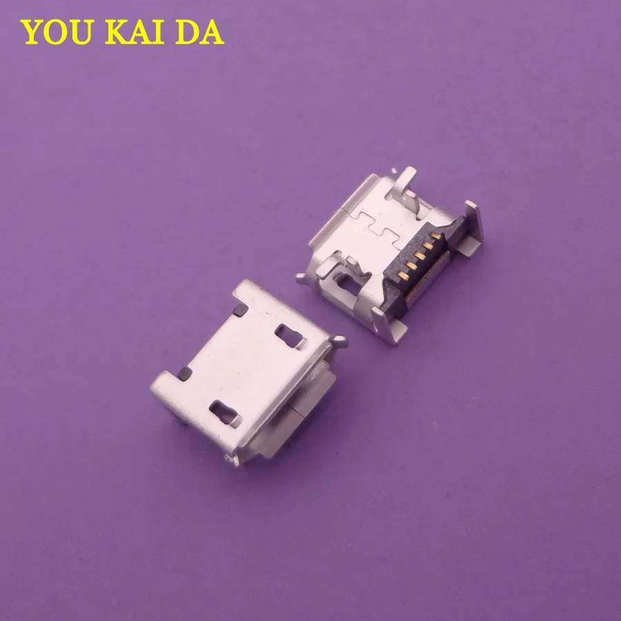 100 шт. микро USB 5pin B Тип гнездовой разъем для мобильного телефона 5 pin зарядки мини