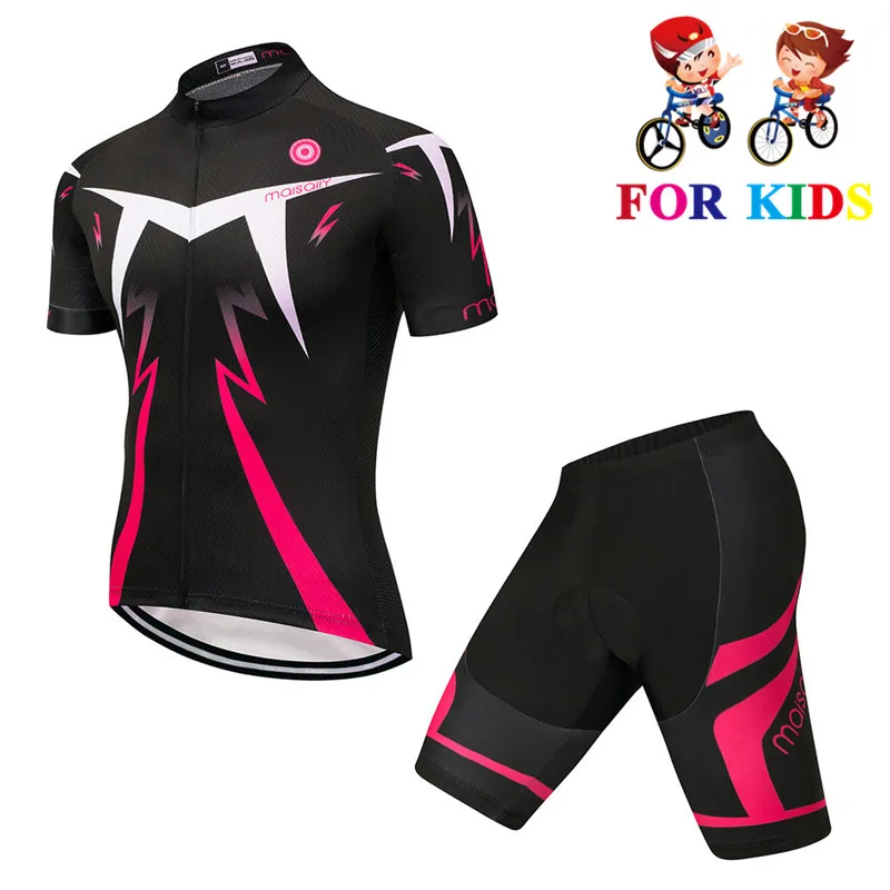 Short sleeve Set 15 Детская футболка для велоспорта с Бэтменом, одежда с короткими рукавами, комплект для велоспорта, детская одежда для велоспорта, Ropa Ciclismo, одежда для велоспорта, спортивный костюм - Цвет: Short sleeve Set 15
