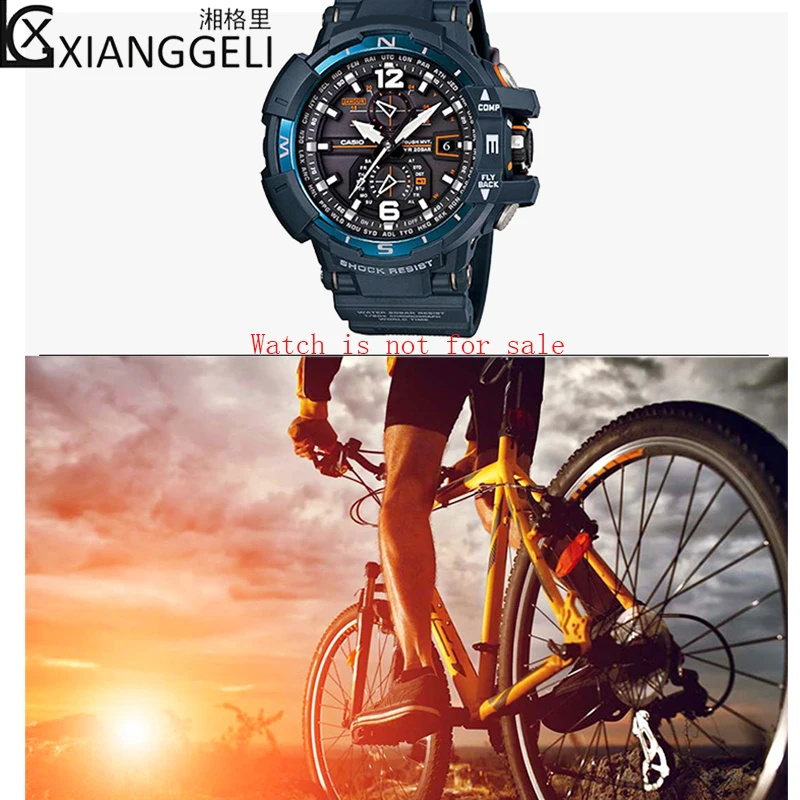 Подходит для G SHOCK GW A1100 GA 22 мм Мужские спортивные серии часы ремешок аксессуары