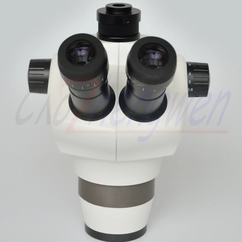 Бесплатная доставка! FYSCOPE 8X-50X Стерео Зум Parfocal тринокулярный микроскоп тела |