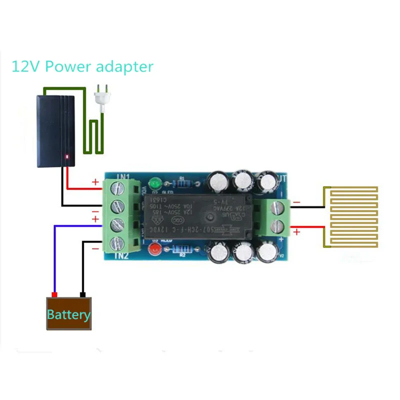 AIYIMA запасной переключатель аккумулятора модуль высокой мощности плата