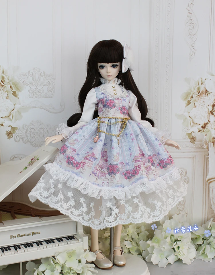 Bjd 1/4 одежда 1/6 1/3 Кукла Одежда весеннее платье набор для детей подарок игрушки BJD