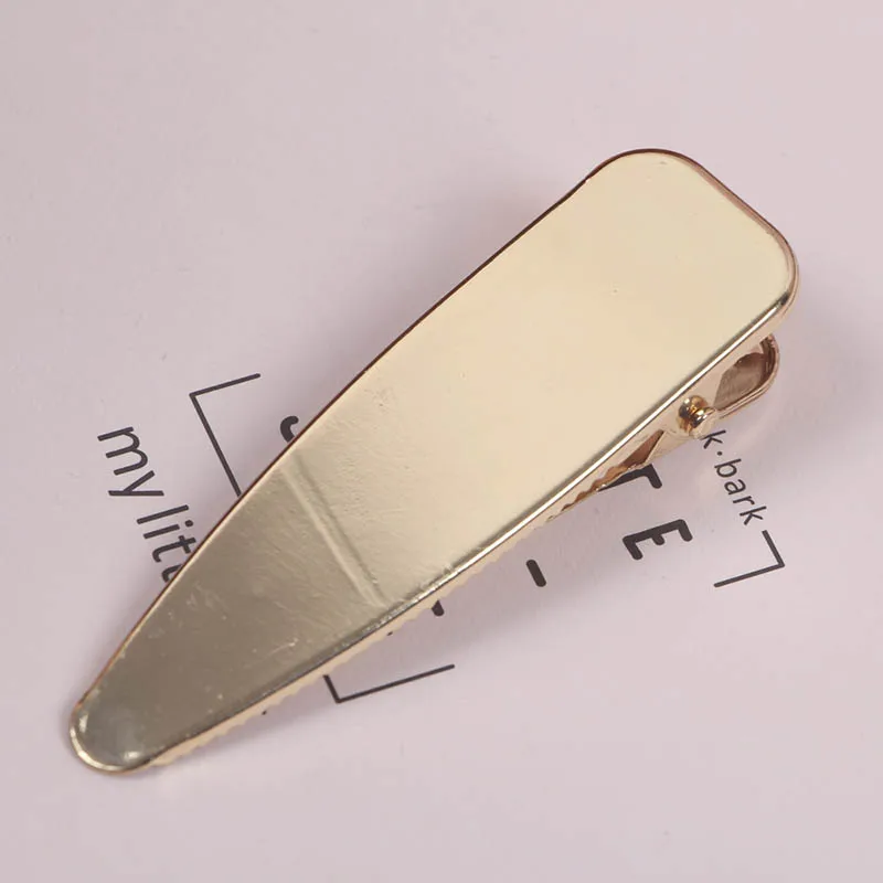 8cm round gold 10 шт. родий золотой цвет заколки для волос модные корейские шпильки пустая основа заколки для волос для Diy ювелирных изделий жемчужные заколки для волос установка - Цвет: 8cm round gold