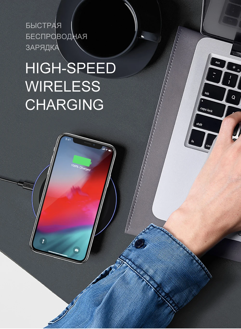 NTONPOWER Qi Беспроводное зарядное устройство для iPhone X Xs MAX XR 8 plus Быстрая зарядка для samsung S8 S9 Plus Note 9 8 USB зарядное устройство для телефона