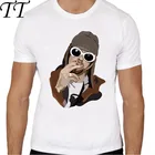 Футболка Курта Кобейна Мужская, аниме футболка для мальчиков, топ, одежда TMM1427