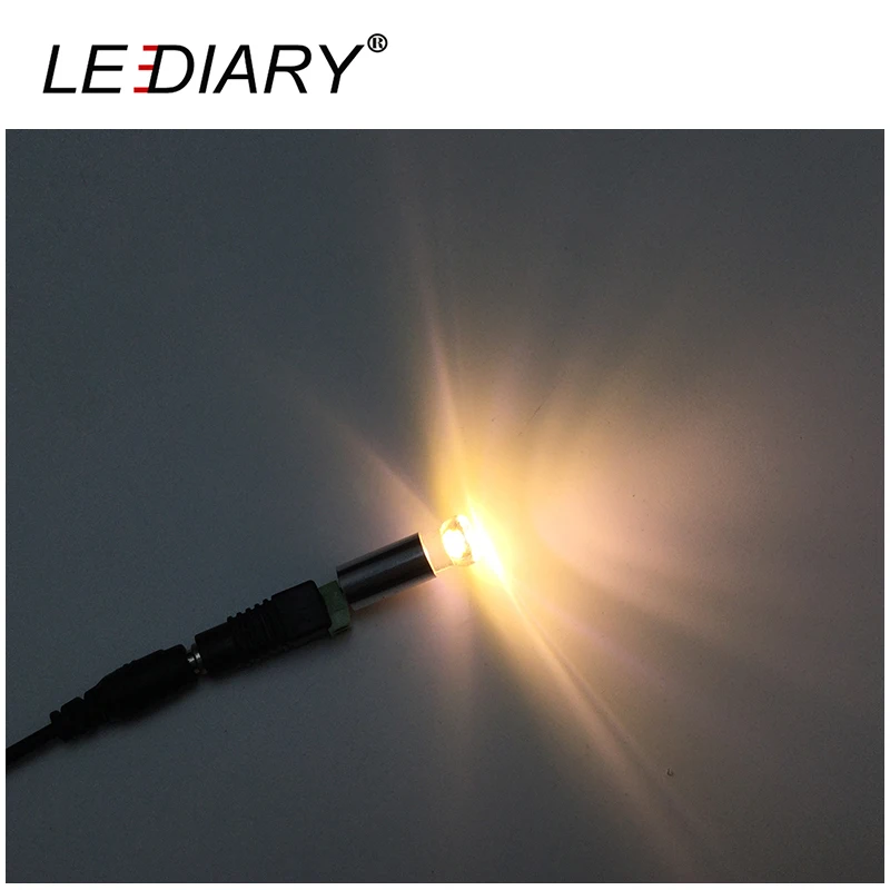 Светодиодная мини-лампа LEDIARY G4 5 шт./лот 12 в пост. Тока COB высокомощная из