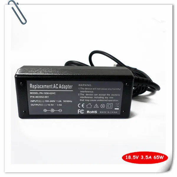 Адаптер переменного тока шнур питания для hp 5220m 5310m 5320m B1200 B1210 HP Pavilion HDX16 18 5 v 3.5a 65w
