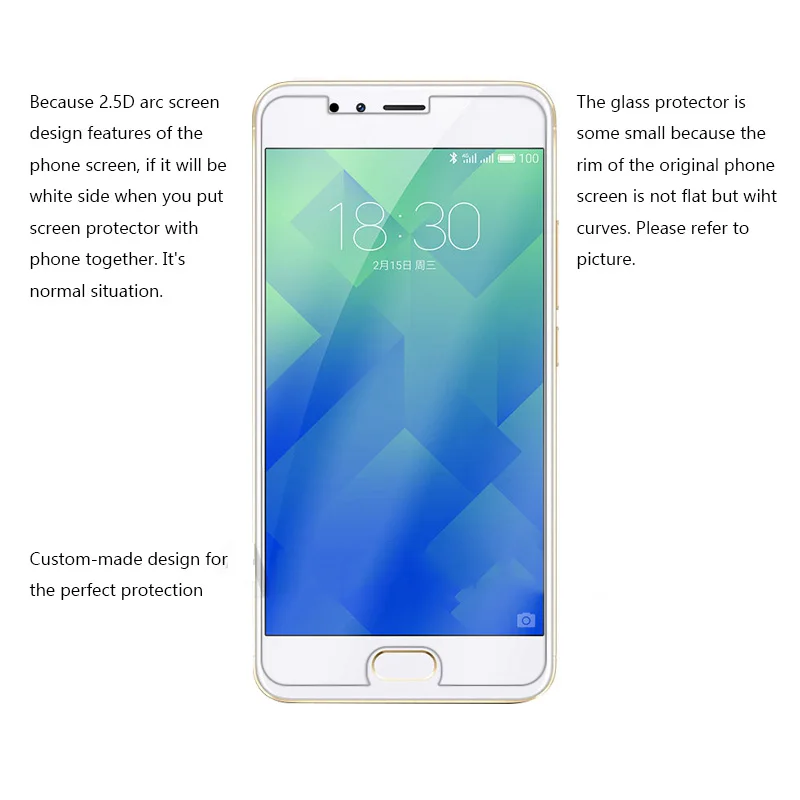 Премиум закаленное Стекло для Meizu M5s M5 M5C обратите внимание на Защитная пленка