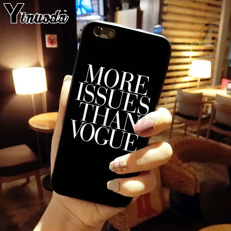 Yinuoda Модный женский защитный чехол для iPhone 6S 6plus 7 7plus 8 8Plus X Xs MAX 5 5S XR|Чехлы-накладки|