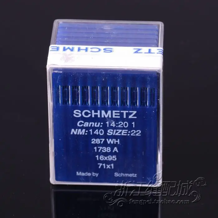 Швейные аксессуары Lockstitch DBX1 / 16X231 287WH 1738 (A) иглы для швейных машин 8 22 #140|sewing machine
