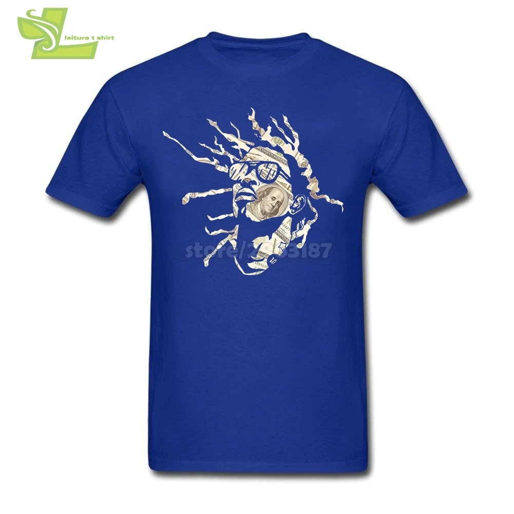 Young Thug Dollars Stylish T Shirts Male Cotton Tees Exercise Tee Shirt Design | Мужская одежда