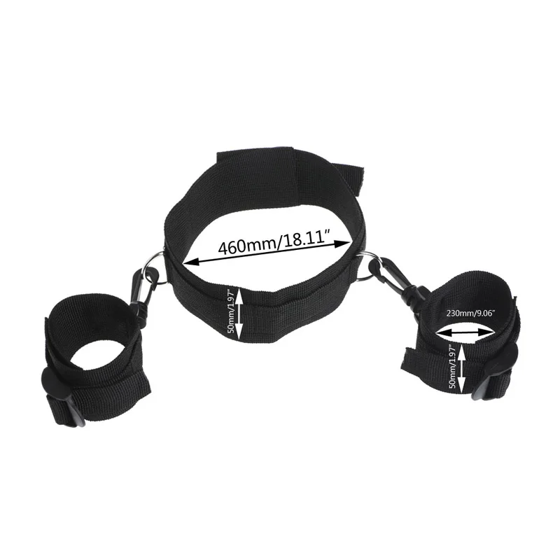 Взрослый нейлоновый сделанная вручную с круглой горловиной сдерживающий бондаж