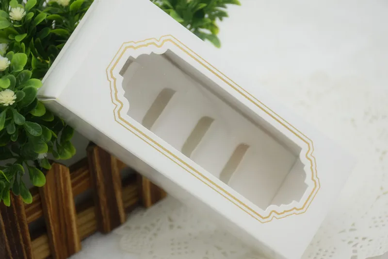 new 2018 hot Window Macaron boxe cake box gift 50PCS/LOT | Дом и сад