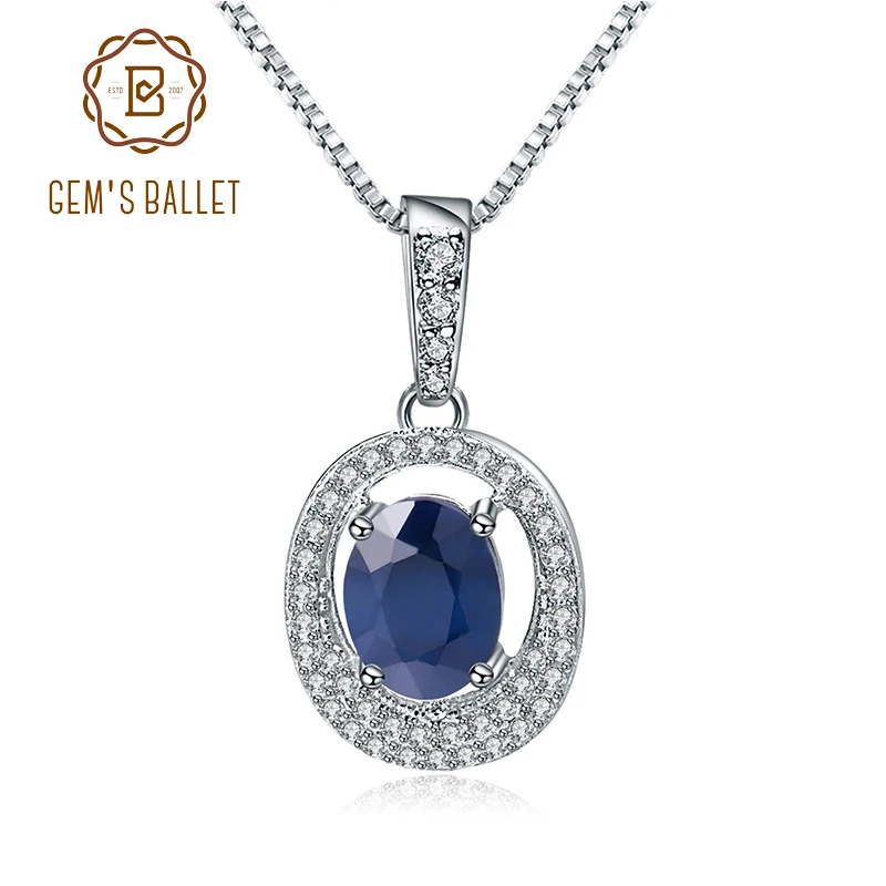 

Женский драгоценный камень, овальный синий сапфир, серебро 925 пробы