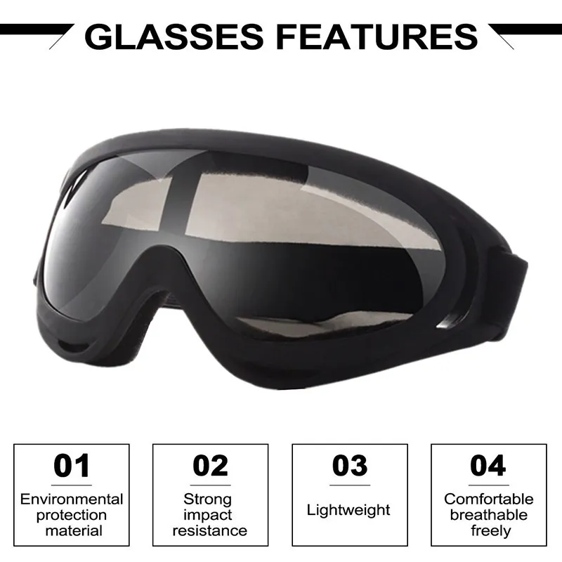 Balight полумаска для лица из стальной проволочной сетки тактические очки UV400 +