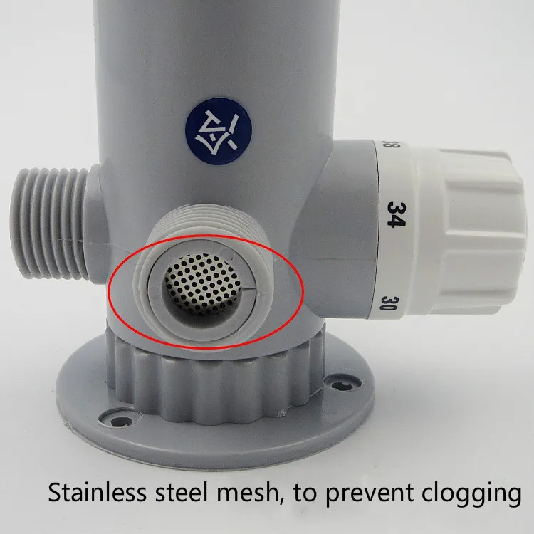 Термостатический смесительный клапан труба термостата контроль температуры