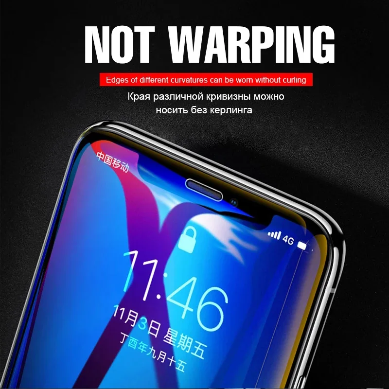 Стекло 10D для iphone x xr xs max Защитное стекло apple 10s 10r sx rx xsmax защитная пленка