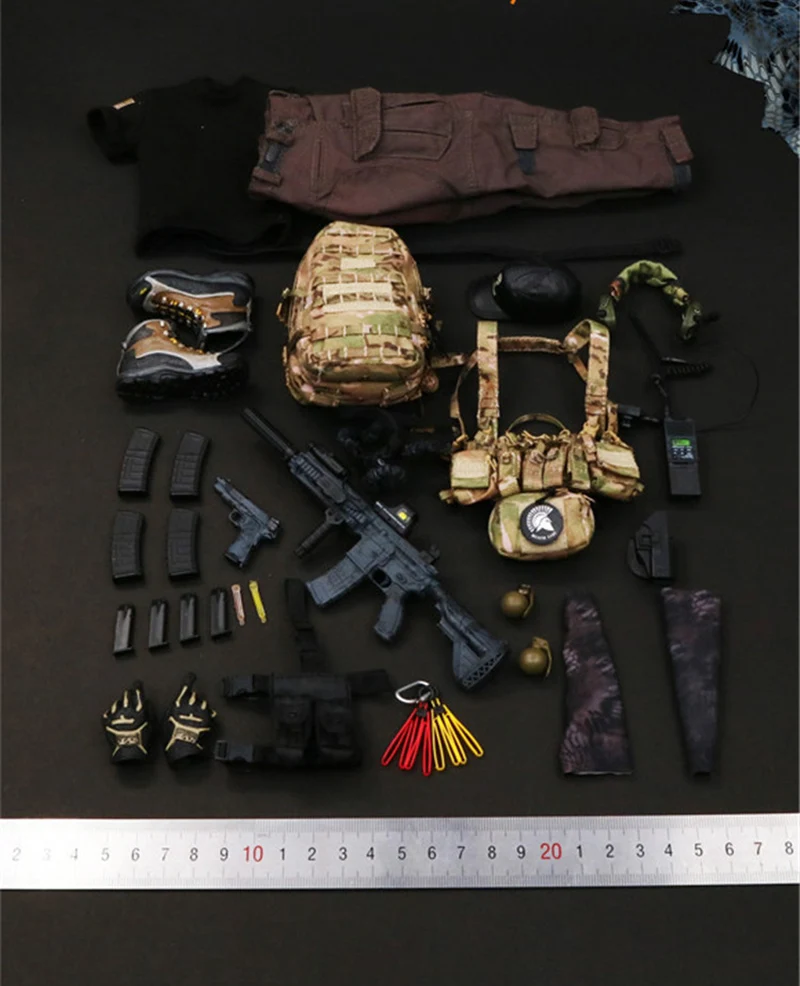 Полный набор рисунок куклы 1/6 одежда PMC частных военных подрядчика Боевой набор оружия и MCCTOYS MCC-004 PMC K9 рисунок куклы