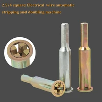 whdz 2 54 square universal electrical wire fast connector electrical cable quick connector parallel metal drill bit