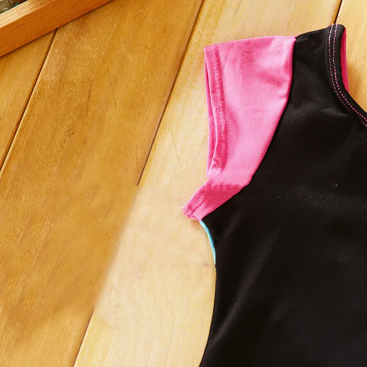 Гимнастический купальник для девочек 1 шт. детский спортивный костюм гимнастики