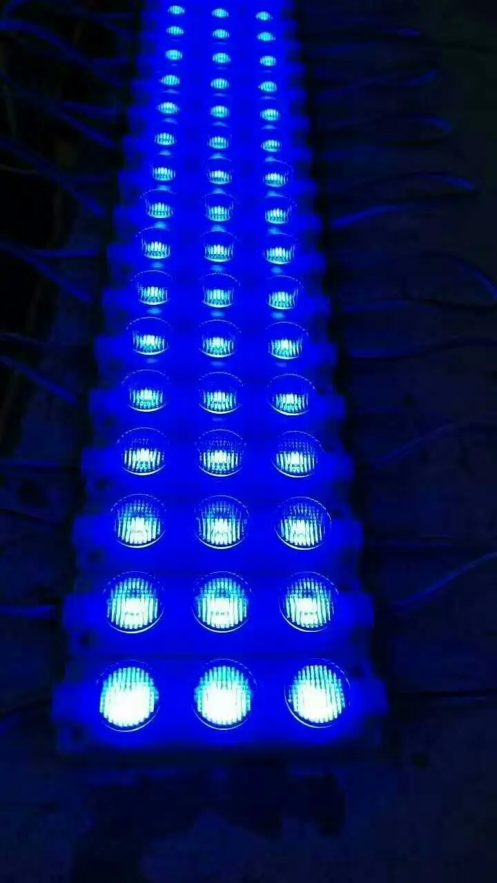 3 Вт впрыска Светодиодный Боковой модуль с len 3led DC12V водонепроницаемый IP65 5050smd