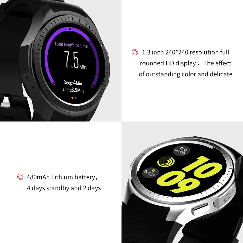 Yahen L1 спортивные Смарт часы для Android ios трекер MTK2503 сердечного ритма 2G gps Wifi Bluetooth