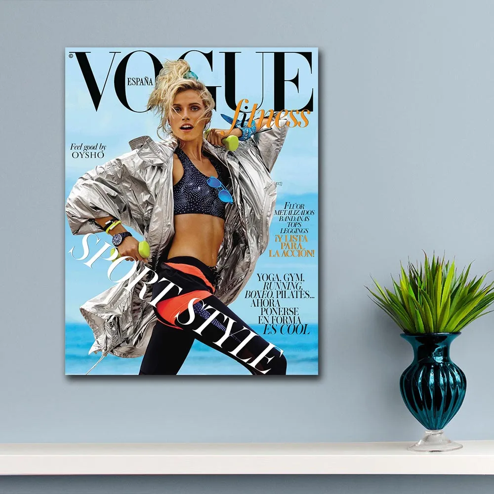 Выпуск журнала &quotSuplemento vogue 318 Картина на холсте для Гостиная картина маслом