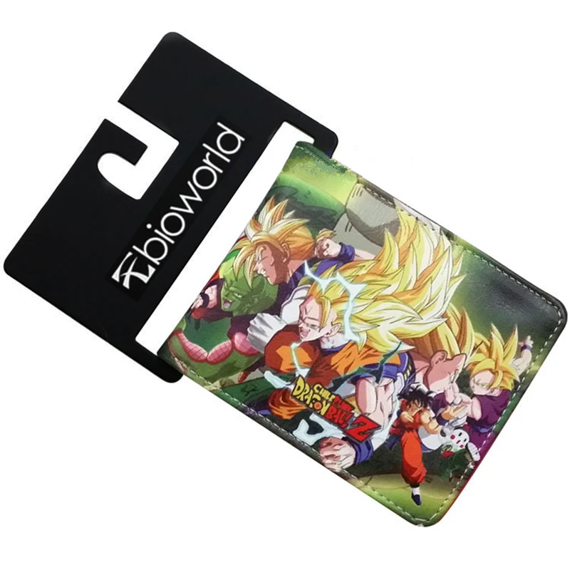 Японские комиксы Dragon Ball Z кошелек для молодых мужчин и женщин студентов аниме