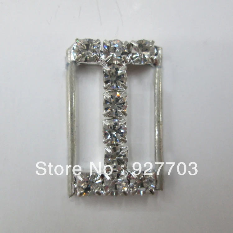 Серебристая или золотистая Пряжка Стразы 10 шт. для свадебной пригласительной