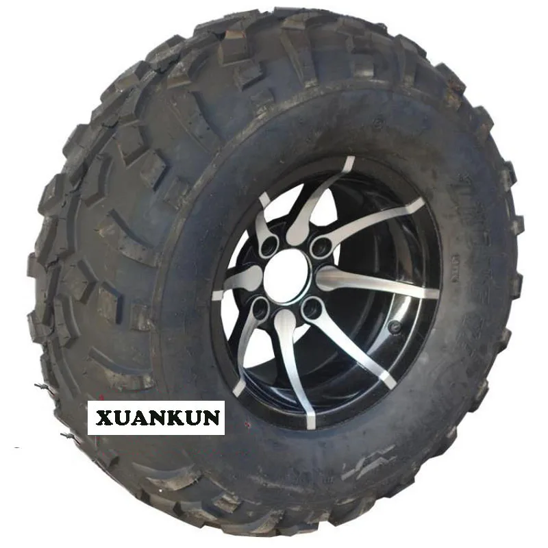 XUANKUN ATV 12 Inch Tires Front Wheel 25X8-12 Rear 25X10-12 Aluminum Alloy Wheels | Автомобили и мотоциклы