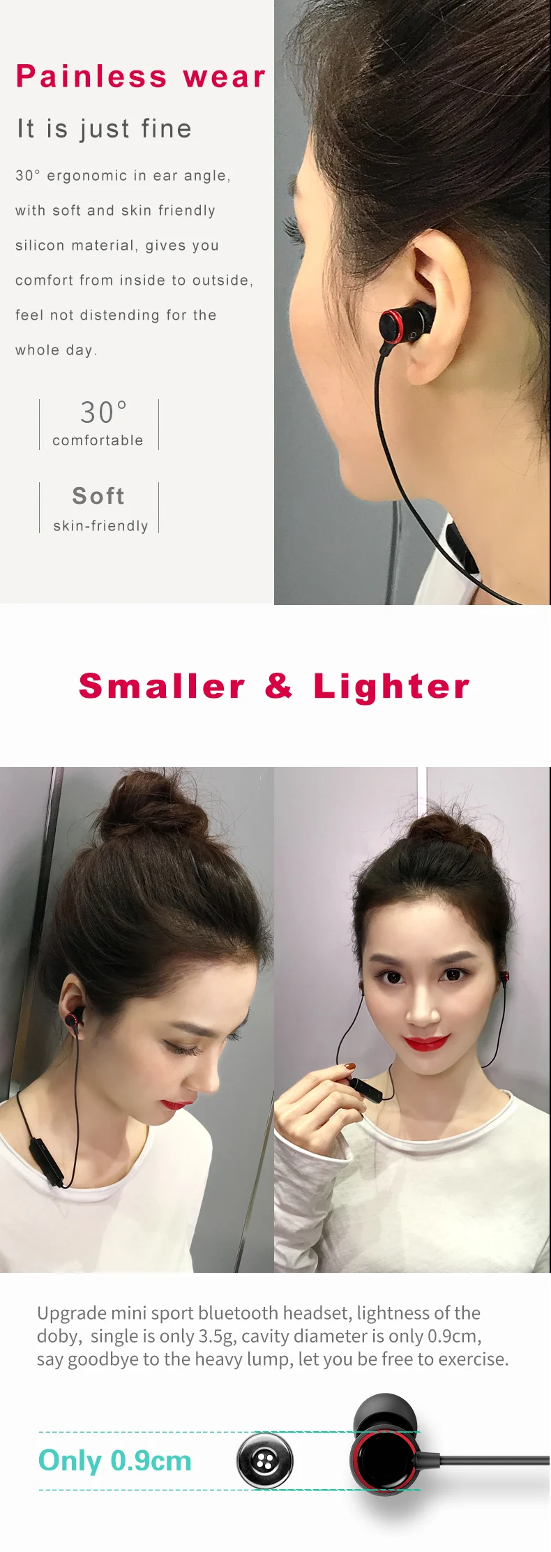 JEELOCK In Ear Bluetooth 5,0 Extra Bass Магнитный дизайн поглощения спортивные наушники с микрофоном для компьютера игровая гарнитура к персональному компьютеру