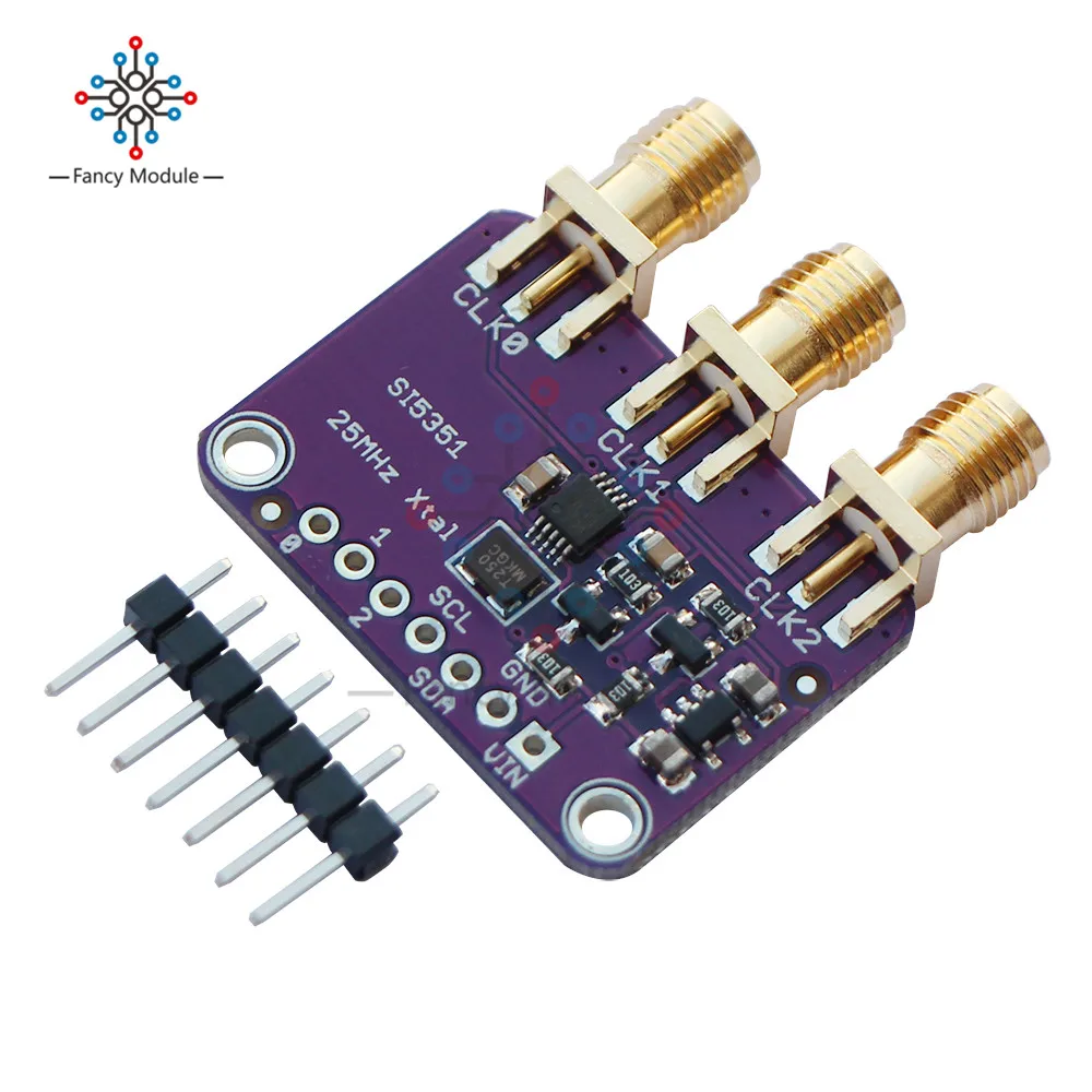 Si5351A I2C 25 МГц генератор сигналов часы Breakout Board 8 кГц 160 для Arduino|signal generator|generator signalsignal