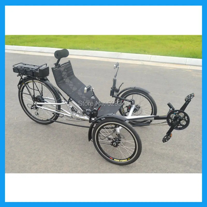 500 Вт 48 В в 20Ah Педаль Помощь Электрический лежачий Trike|recumbent trike|electric recumbent trikeelectric |