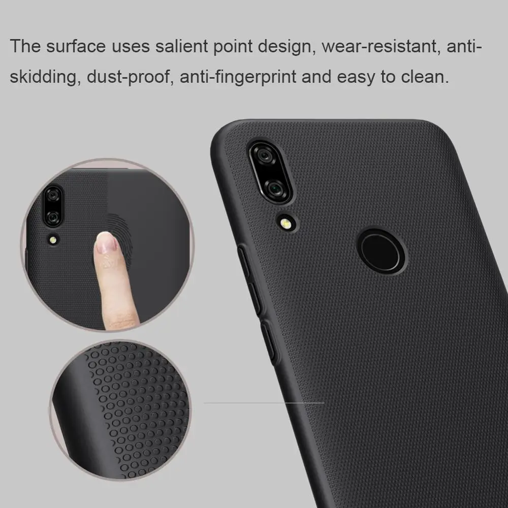 Чехол для Huawei P Smart Z Nillkin суперматовый защитный жесткий матовый Ультратонкий