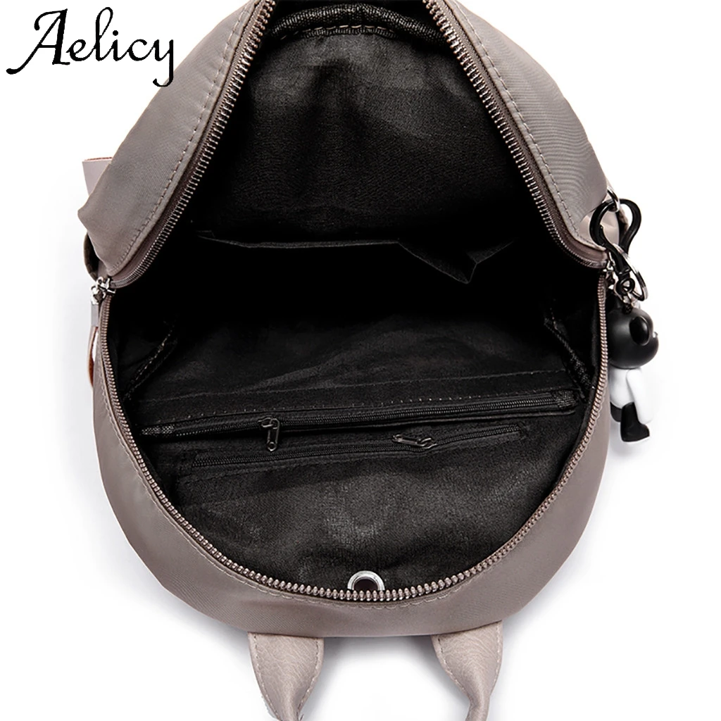 Aelicy, женская сумка для путешествий и отдыха, подходящая по цвету, рюкзак, Студенческая сумка, Высококачественная однотонная сумка, простой карман для телефона