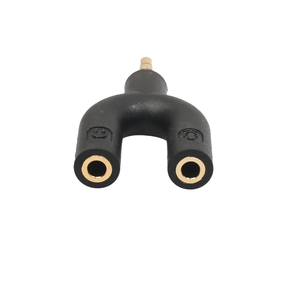 2pcs Laptop Mobile Lover Headset Spliter Phone Converter Line 3.5mm Conversion Head Microphone Adapter | Электроника