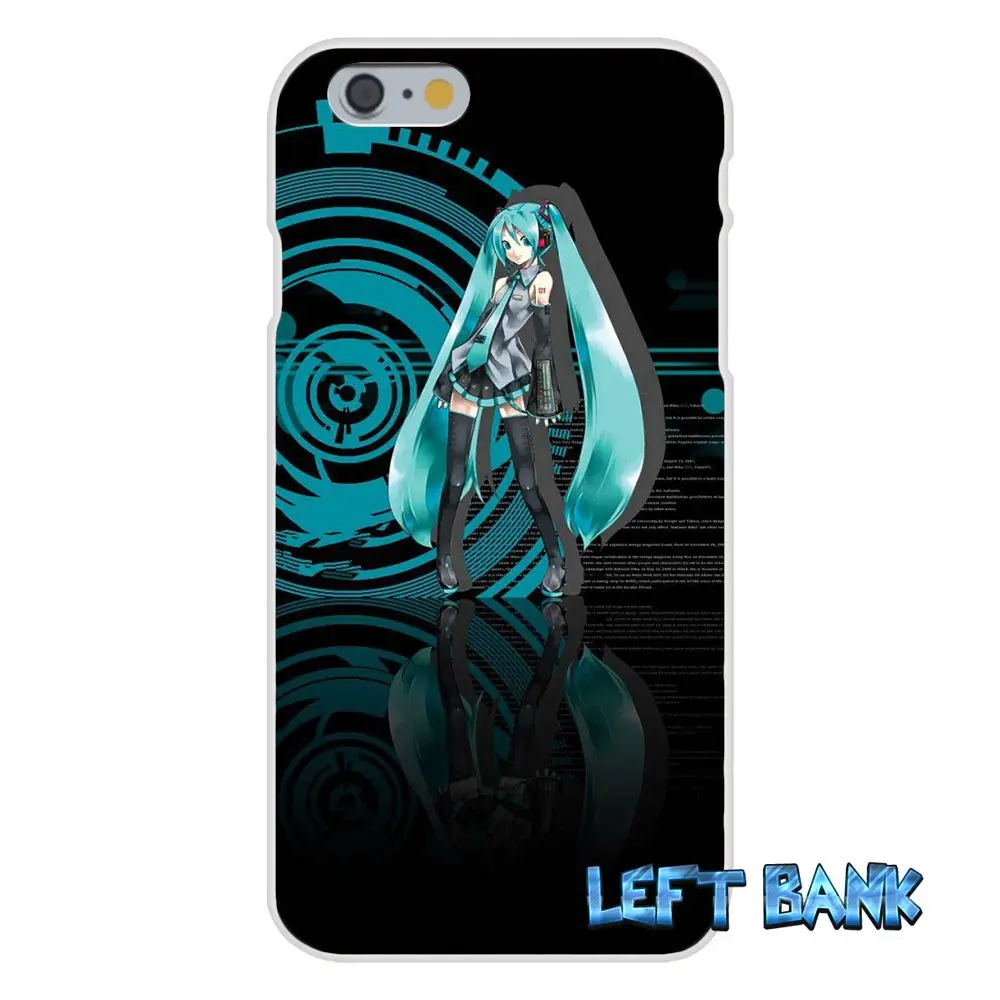 Чехол Anime Dakimakura Japan Hatsune Miku из мягкого силикона TPU с прозрачной задней панелью для Xiaomi Redmi 3 3S Pro Mi3 Mi4 Mi4C Mi5S Note 2 4.