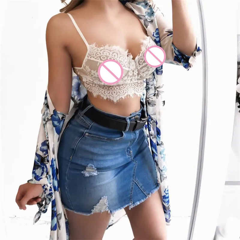 Сексуальный женский цветочный кружевной Бюстье укороченный топ бюстгалтер