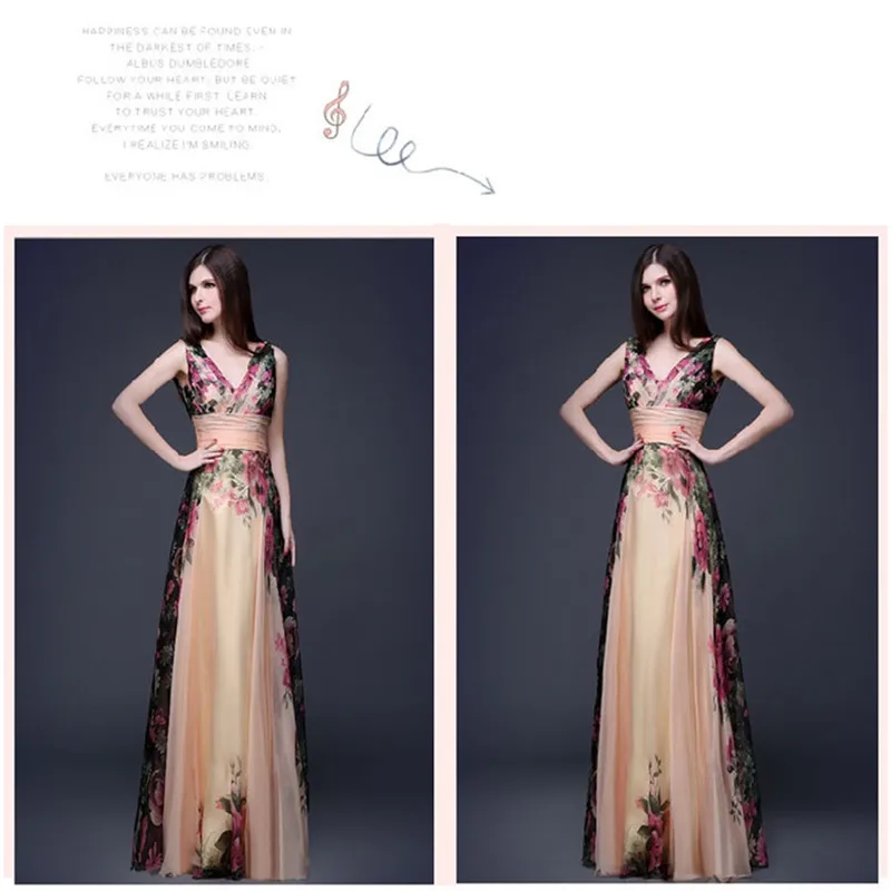 Платье без рукавов с цветочным принтом платье женская обувь Новое поступление