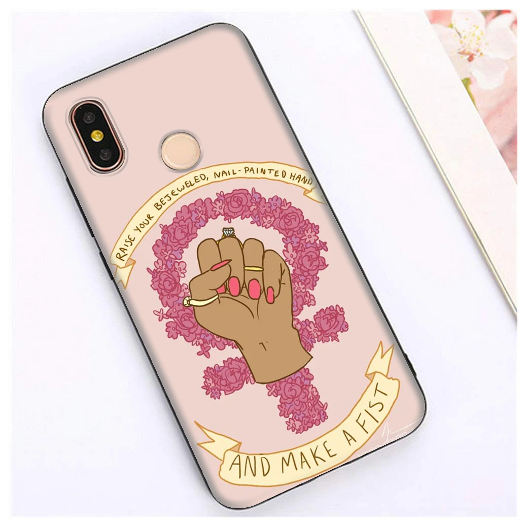 Lavaza Feminist fist symbol TPU Case for Xiaomi Redmi Note 4 4X 4A 5 5A 6 6a 7 8 Pro Go Prime Plus | Мобильные телефоны и