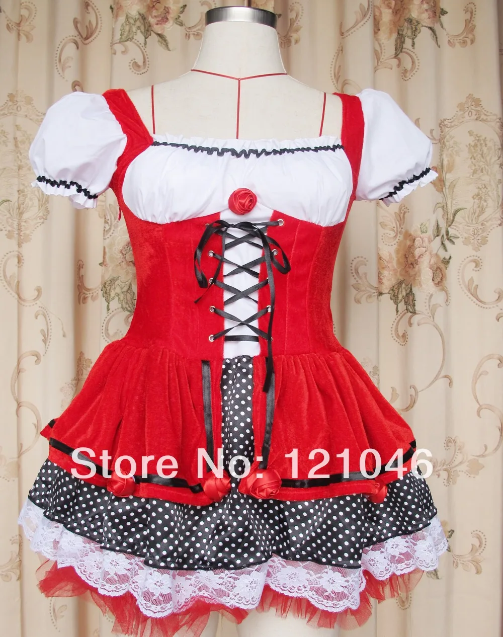 UTMEON настоящая картина маленькая красная шапочка вечерние Бархатные костюмы на