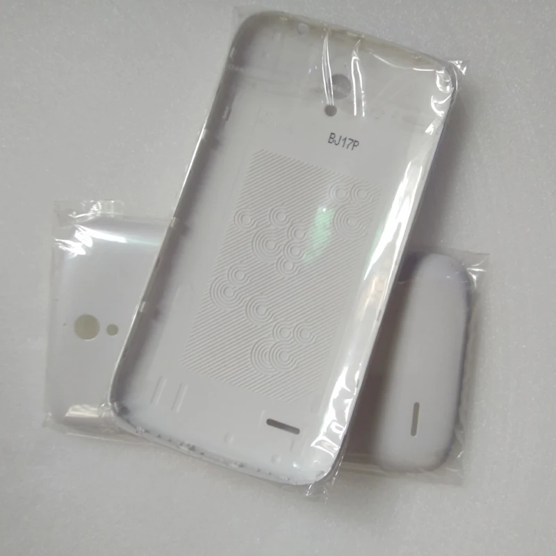 

Новая Черная/Белая Крышка батарейного отсека для Huawei G610, задняя крышка корпуса с кнопкой питания/громкости
