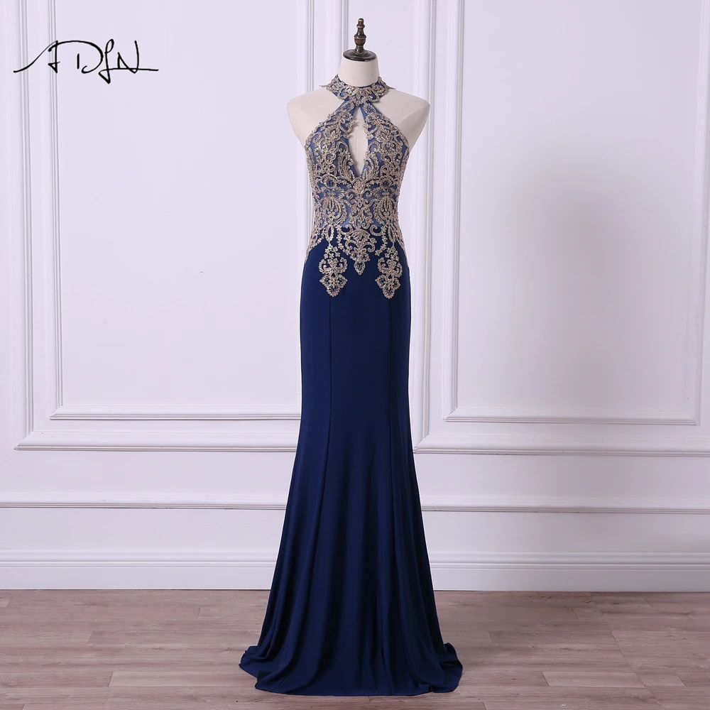 

ADLN вечерние платья с лямкой на шее темно-синее иллюзионное платье с корсетом Длинные Вечерние Платья de Soiree красное официальное платье